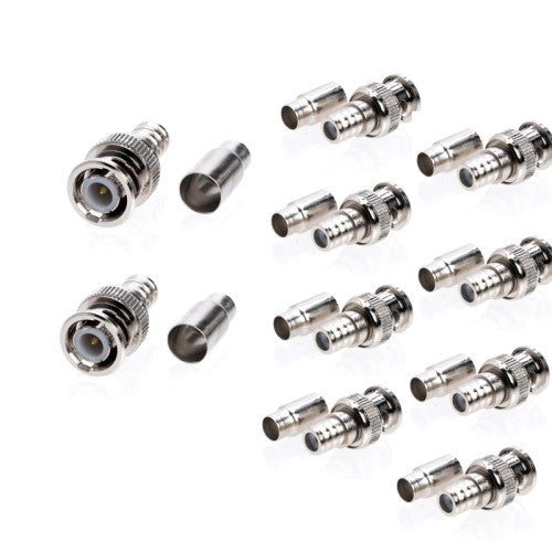 Speedex 10pcs Pack BNC RG59 Crimping Connector